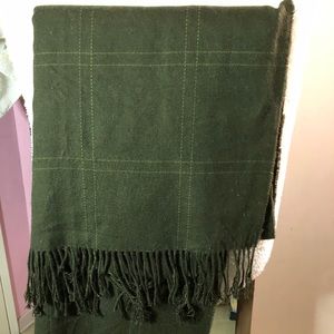 ✨ 3 FOR $10 ✨ - Green Poncho Blanket Scarf